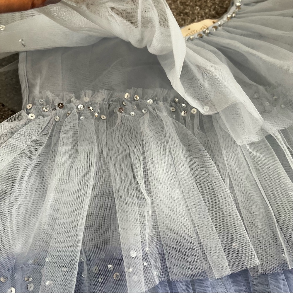 Tutu du monde dress NWT ombré blue lace dress - Picture 3 of 8